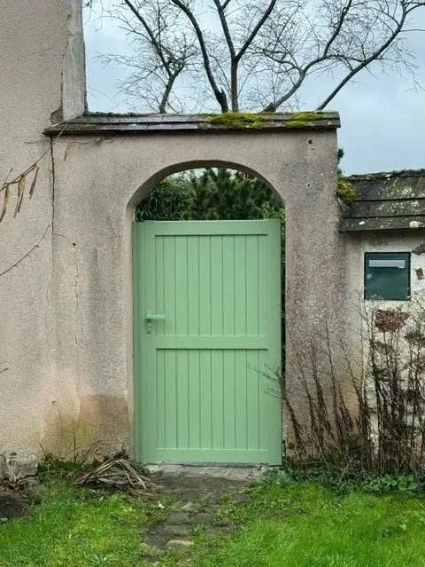 Portails et portillons aluminium, battants ou coulissants — réalisation R'Stoc